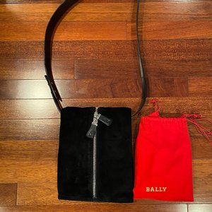 Bally Suede Shoulder Bag